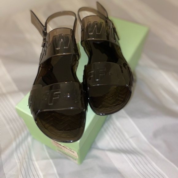 OFF-WHITE C/O VIRGIL ABLOH
Women's Black Polyvinyl Sandal - Picture 2 of 8